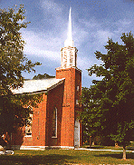 The St. Nicholas German Lutheran Church, Peppertown, Indiana